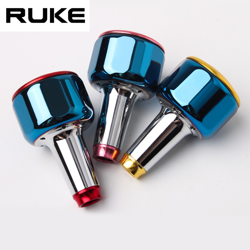 Spincast Reel - Ruke 1 Stück Angelrollen-Griffknopf, legiertes Aluminium,