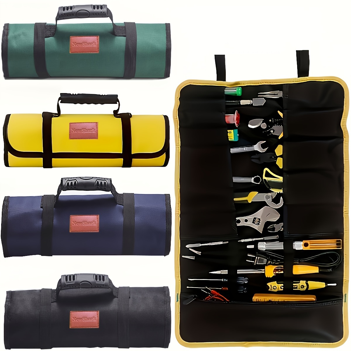 Reel Bag - Tragbare Werkzeugtasche mit Rollen, Elektriker-Werkzeug-Einsatztasche aus