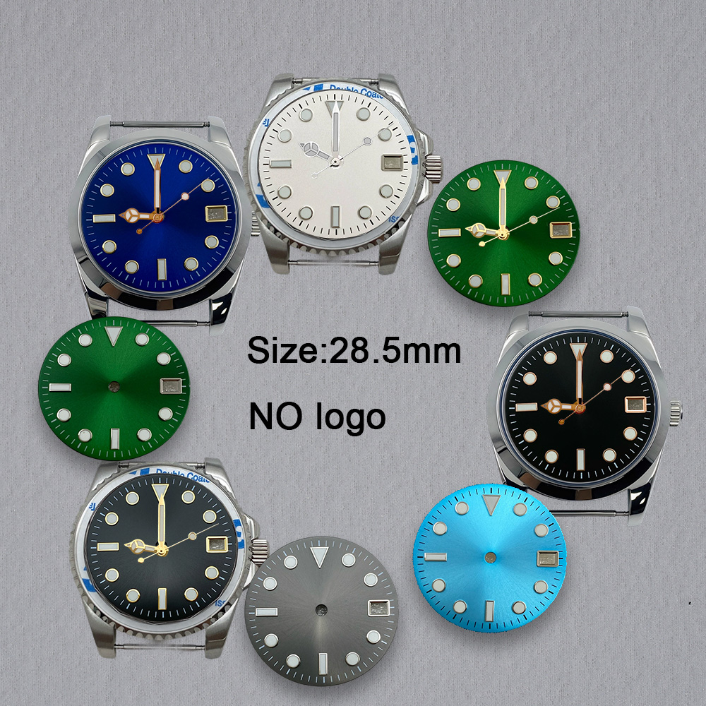 Reel Case - No Logo 28,5mm Uhren-Zifferblatt für NH35